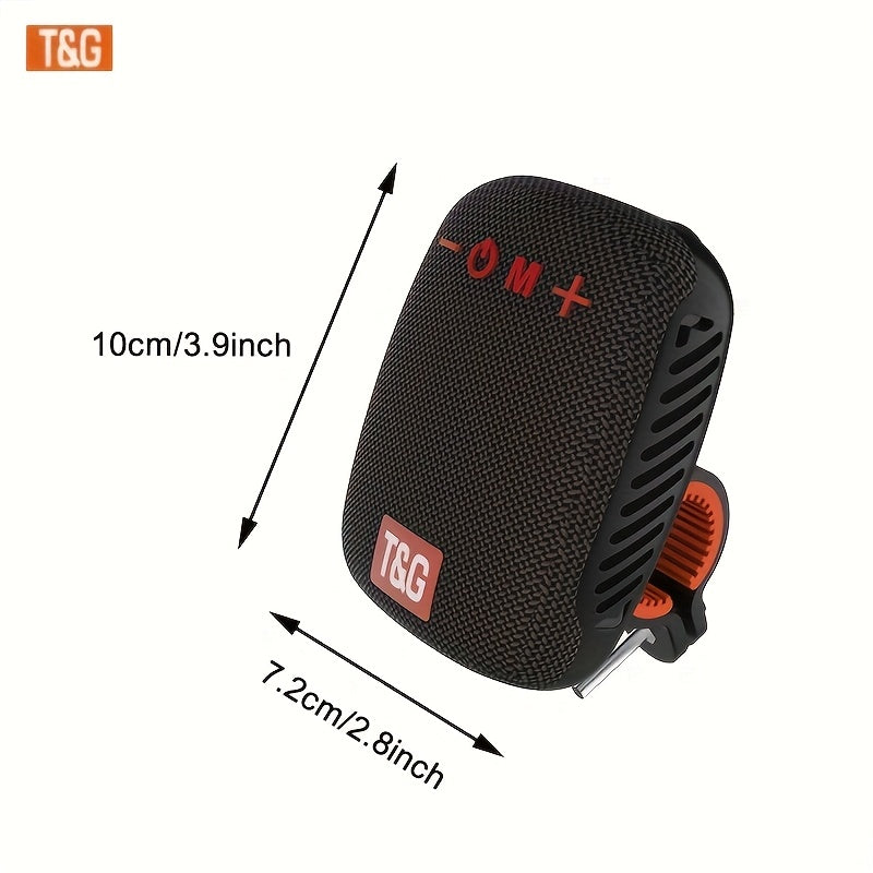 Clip-on portable Bluetooth mini speaker