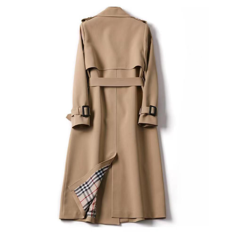 Women's Trench Coat – Classic Belted Winter Trench