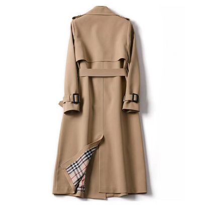 Women's Trench Coat – Classic Belted Winter Trench