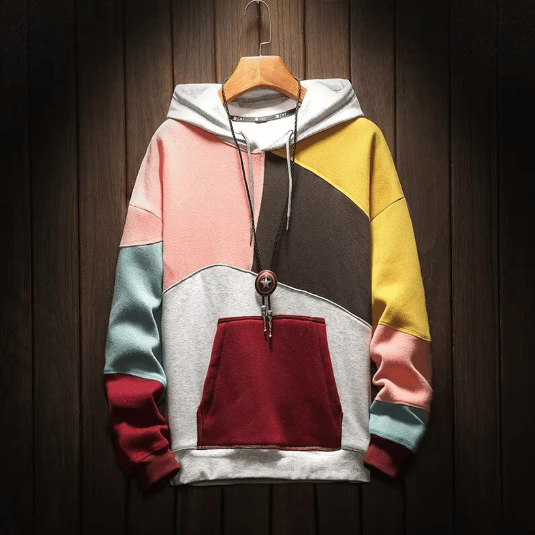Men's modern graphic hoodie