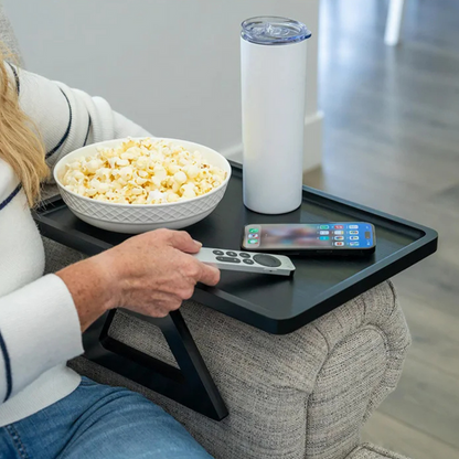 Sofa Armrest Tray – Clip-On Couch Side Table