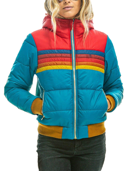 Women's padded winter jacket