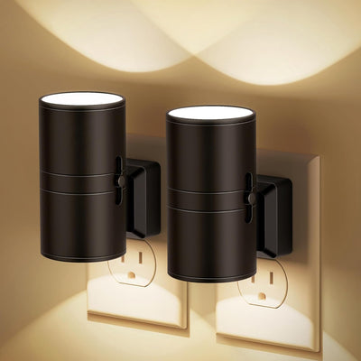 Plug-In LED Wall Light – Smart Sensor Dimmable Night Light