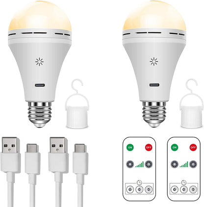 Rechargeable Wireless LED Lamp – Dimmable with Remote