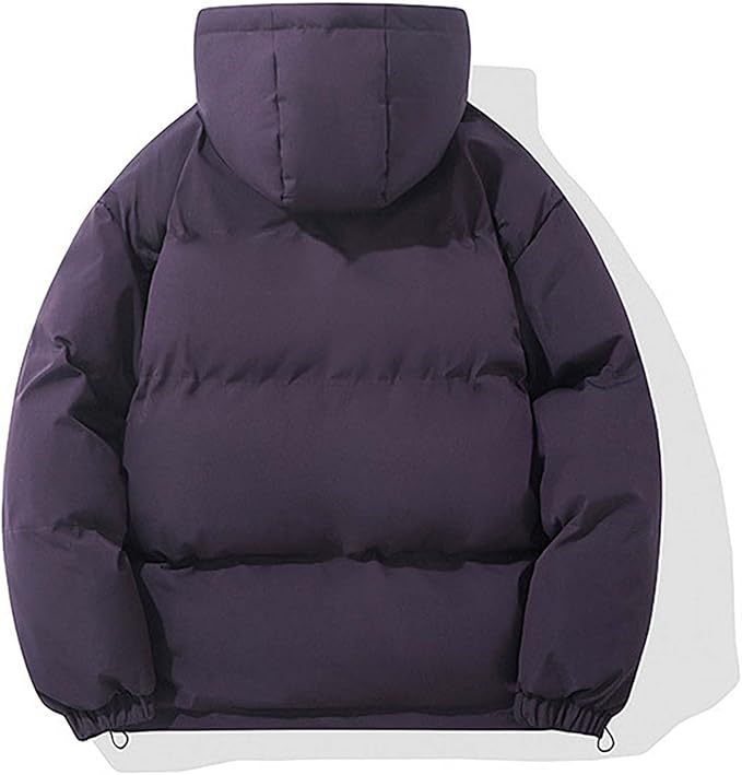 Men's Hooded Jacket – Classic Warm Padded Jacket