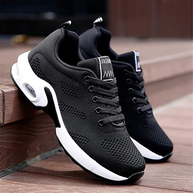 Orthopaedic Knit Sneakers for Women – Breathable Flyknit Trainers with Arch Support