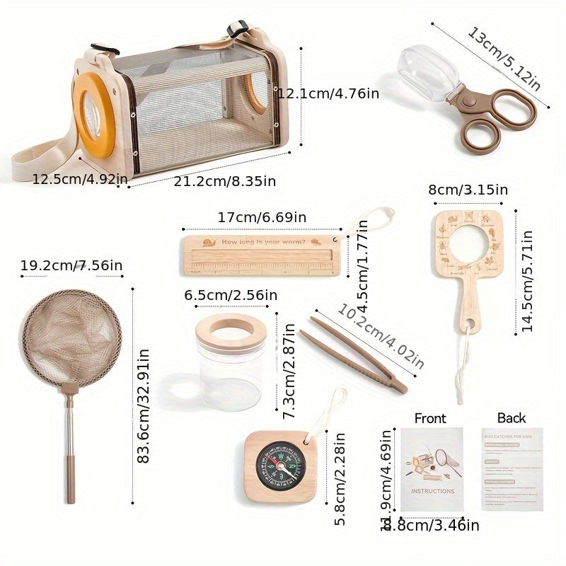 Kids nature explorer insect catching discovery kit