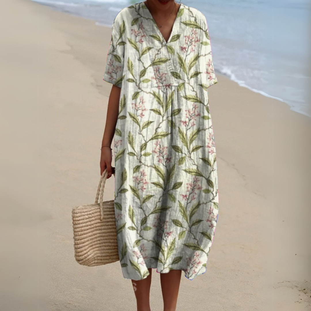 Women's summer floral dress