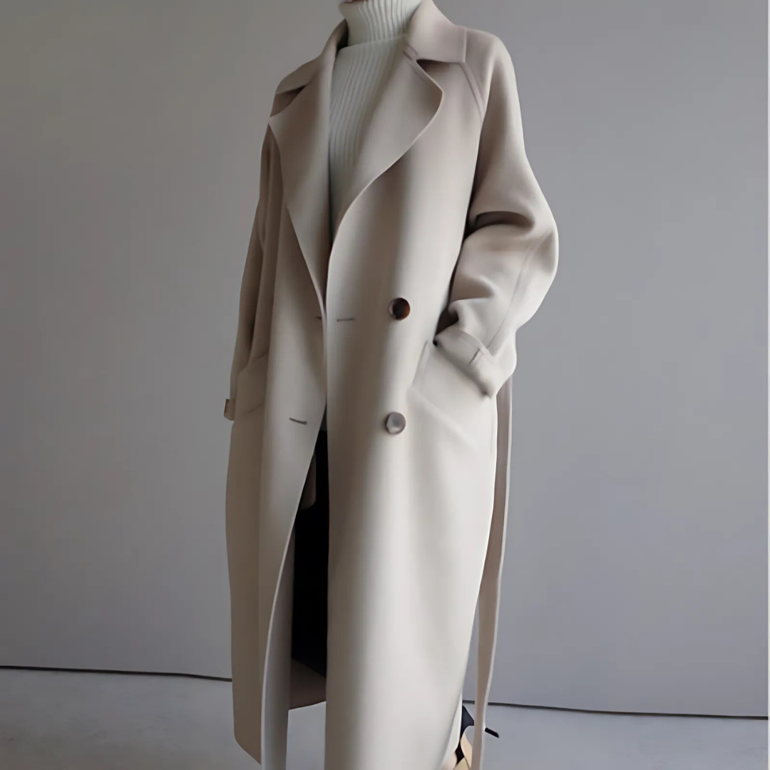 Women's classic coat - detail