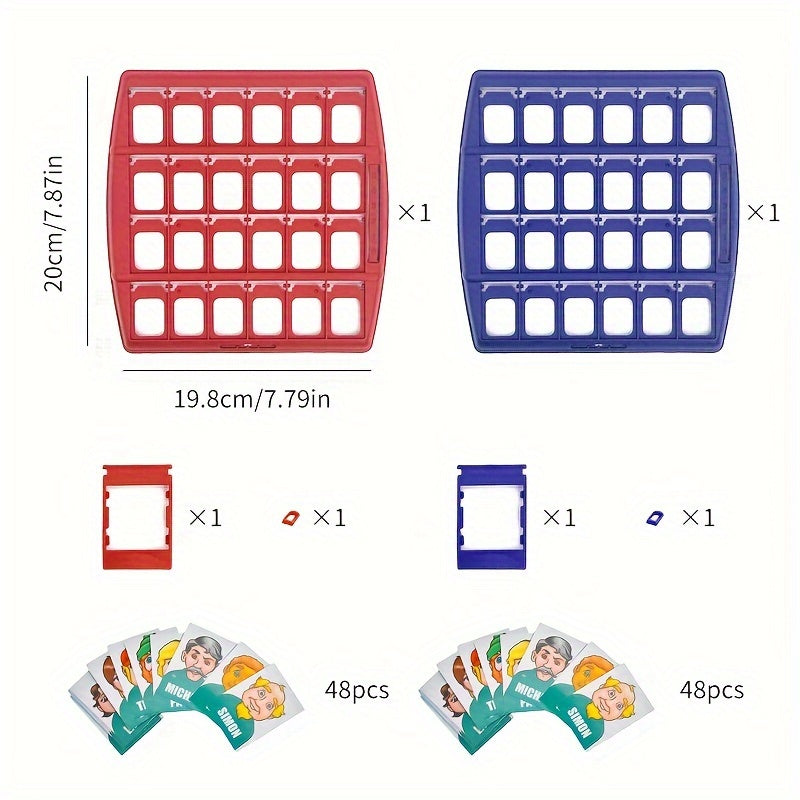 Family guessing board game