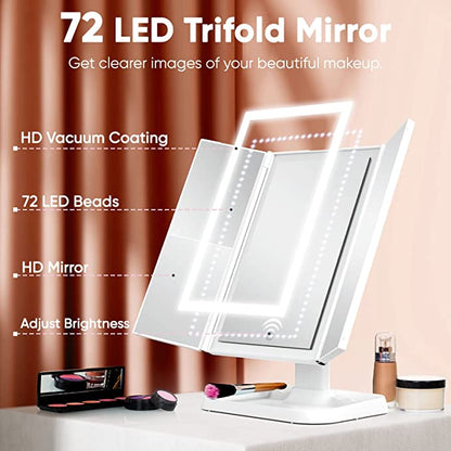 LED makeup mirror