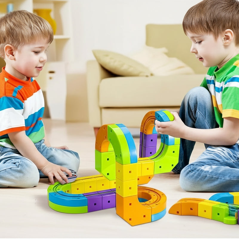 Modular car track for kids