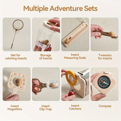Kids nature explorer insect catching discovery kit