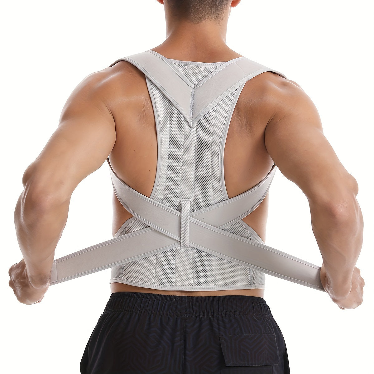 Posture Support – Adjustable Breathable Back Support Brace