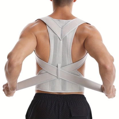 Posture Support – Adjustable Breathable Back Support Brace