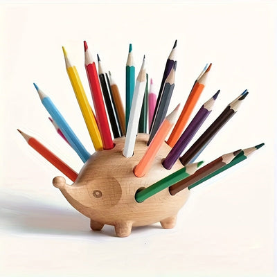 Hedgehog Pen Holder – Resin Desk Organiser