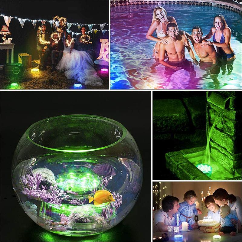 Underwater LED Light – Colourful Fully Waterproof, Remote