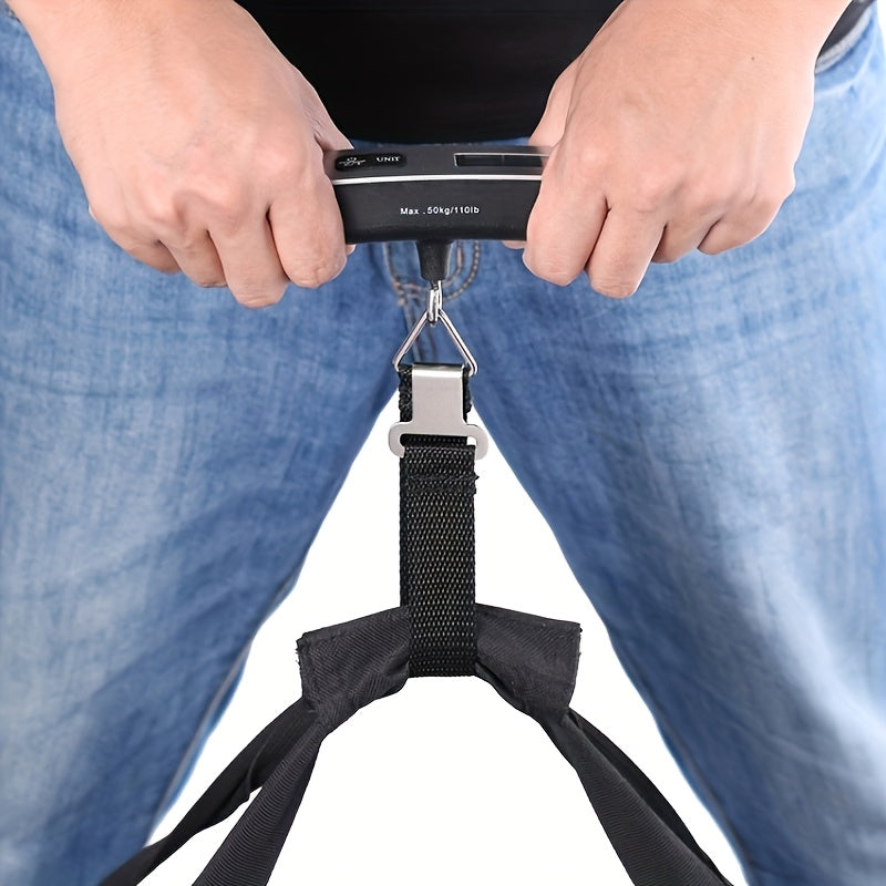 Digital handheld luggage scale with LCD