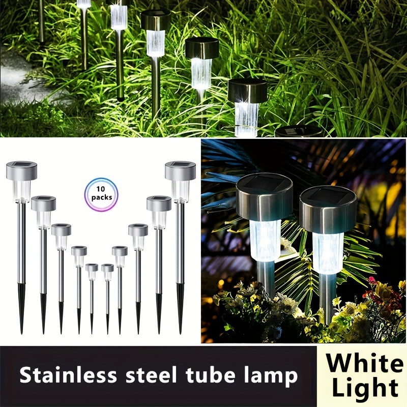 Solar Sensor Garden Lights Set – Stylish Outdoor Path Lighting