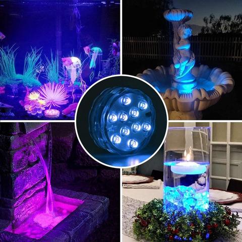 Underwater LED Light – Colourful Fully Waterproof, Remote