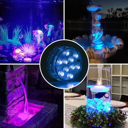 Underwater LED Light – Colourful Fully Waterproof, Remote
