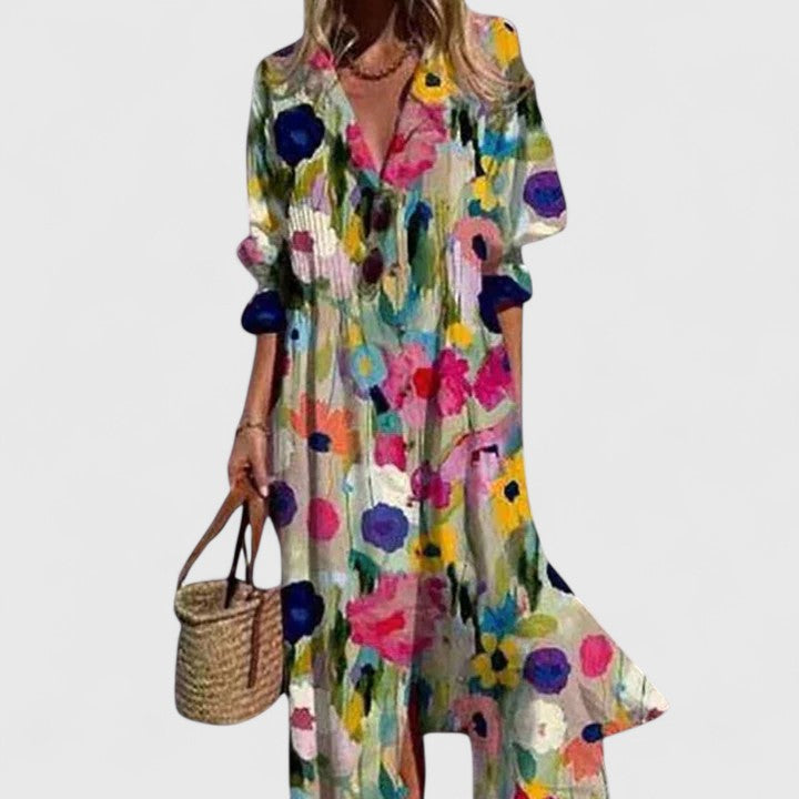 Women's boho holiday dress