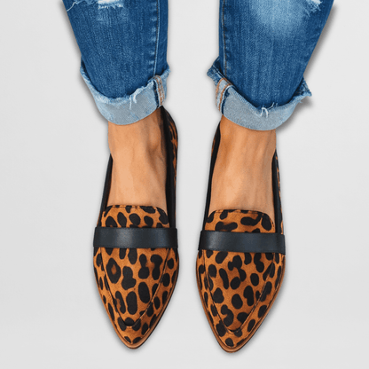 Women's comfort suede loafers