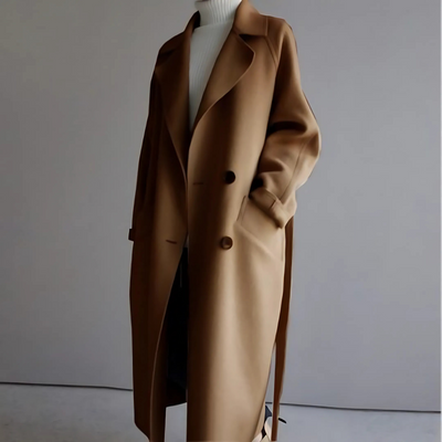 Wool-Blend Coat – Classic Soft Winter Coat