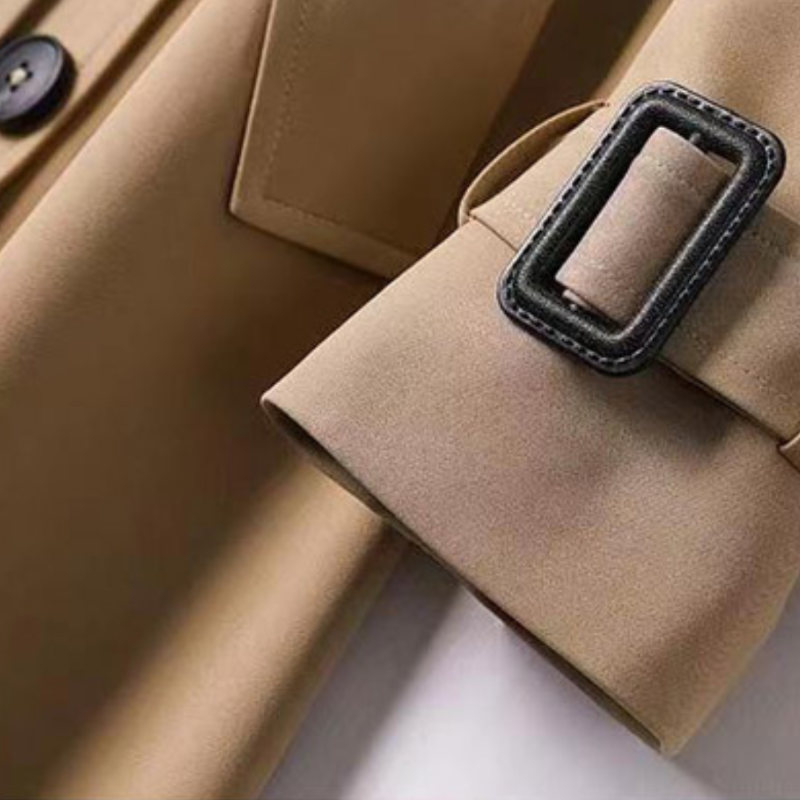 Women's Trench Coat – Classic Belted Winter Trench