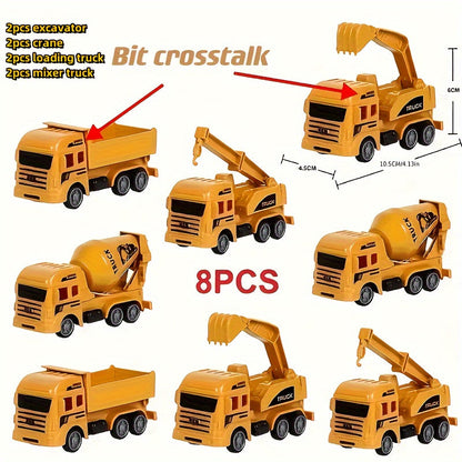 Construction vehicle play set toy trucks for kids
