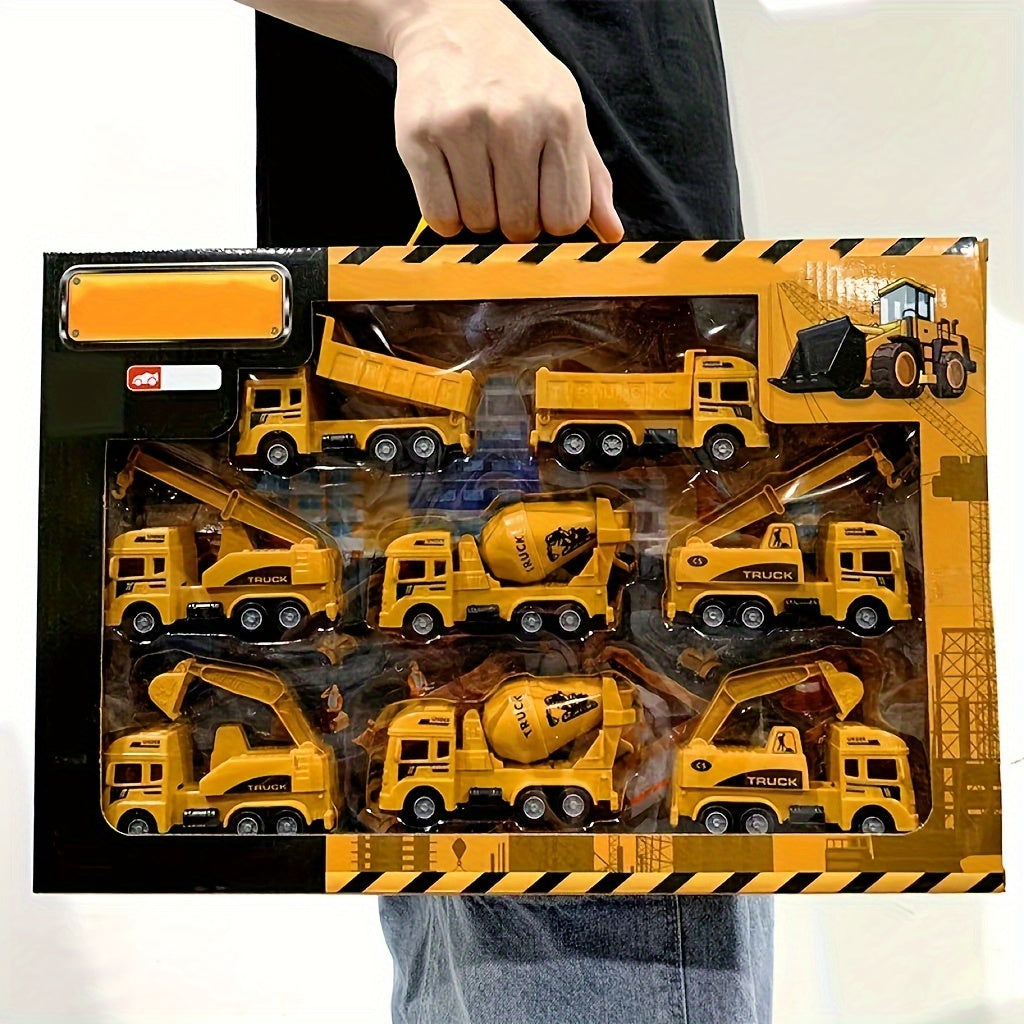 Construction vehicle play set toy trucks for kids