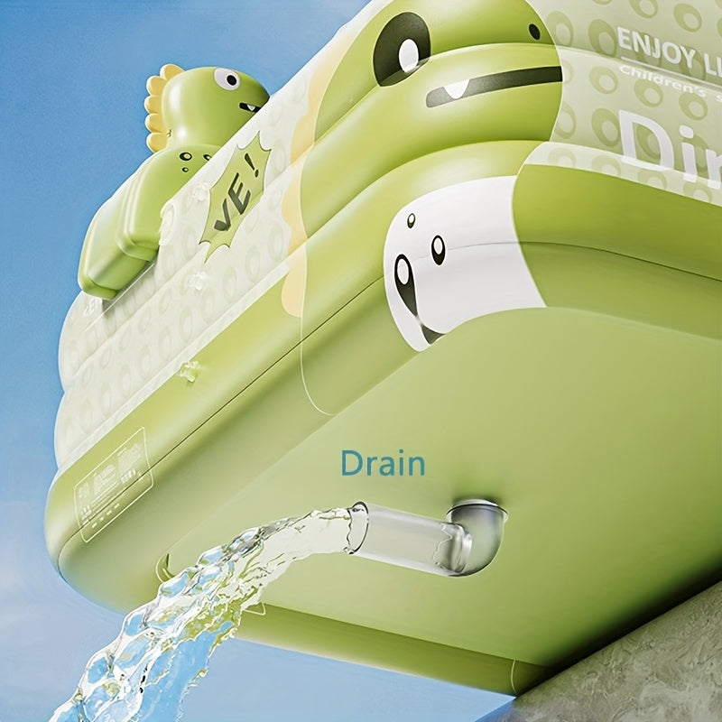 Inflatable Dinosaur Paddling Pool – Family Garden Pool