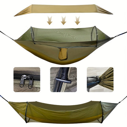 Camping Hammock – 3-in-1 with Mosquito Net & Sun Shade