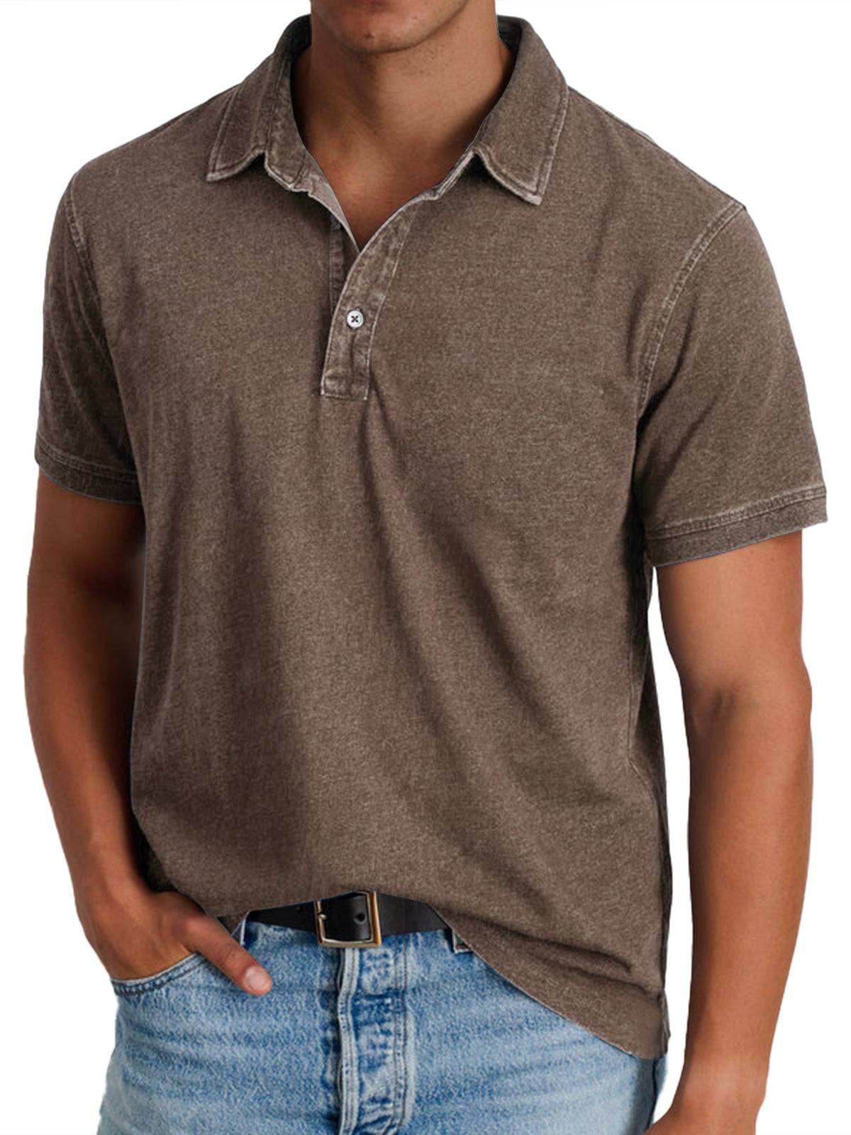 Men's classic polo shirt