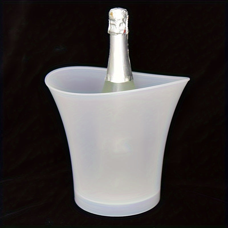 5L LED light-up ice bucket for champagne and beer