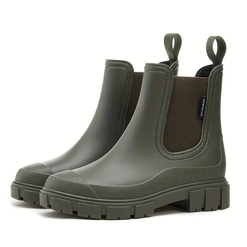 Women's Chelsea Boots – Waterproof Slip-On Ankle Boots