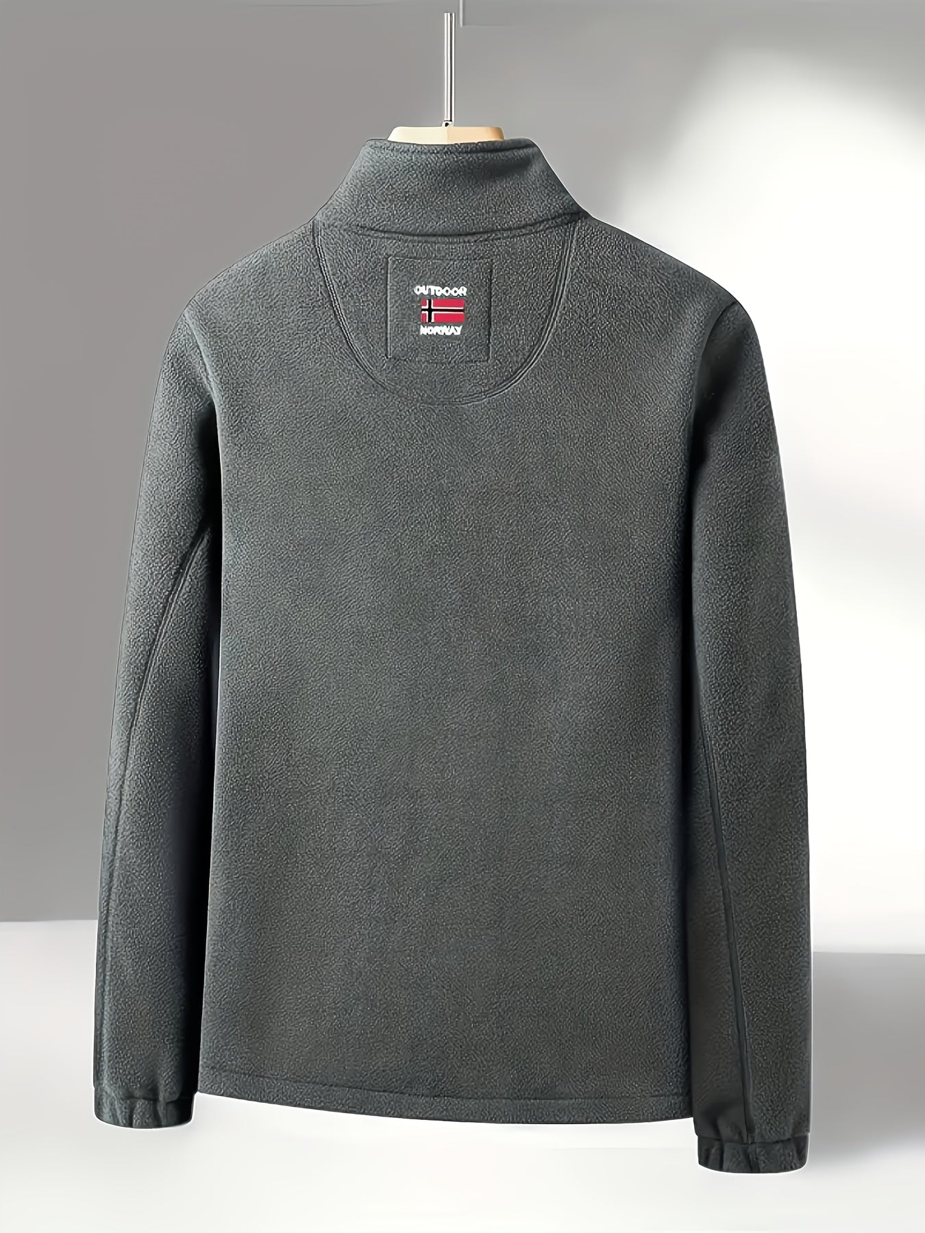 Fleece Jacket – Soft Warm Outdoor Jacket with High Collar