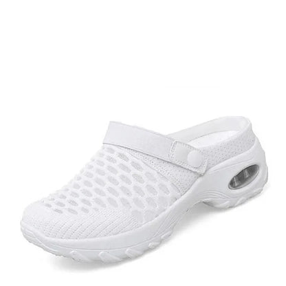 Orthopaedic Air Cushioned Shoes for Women, Breathable Mesh Trainers with Arch Support