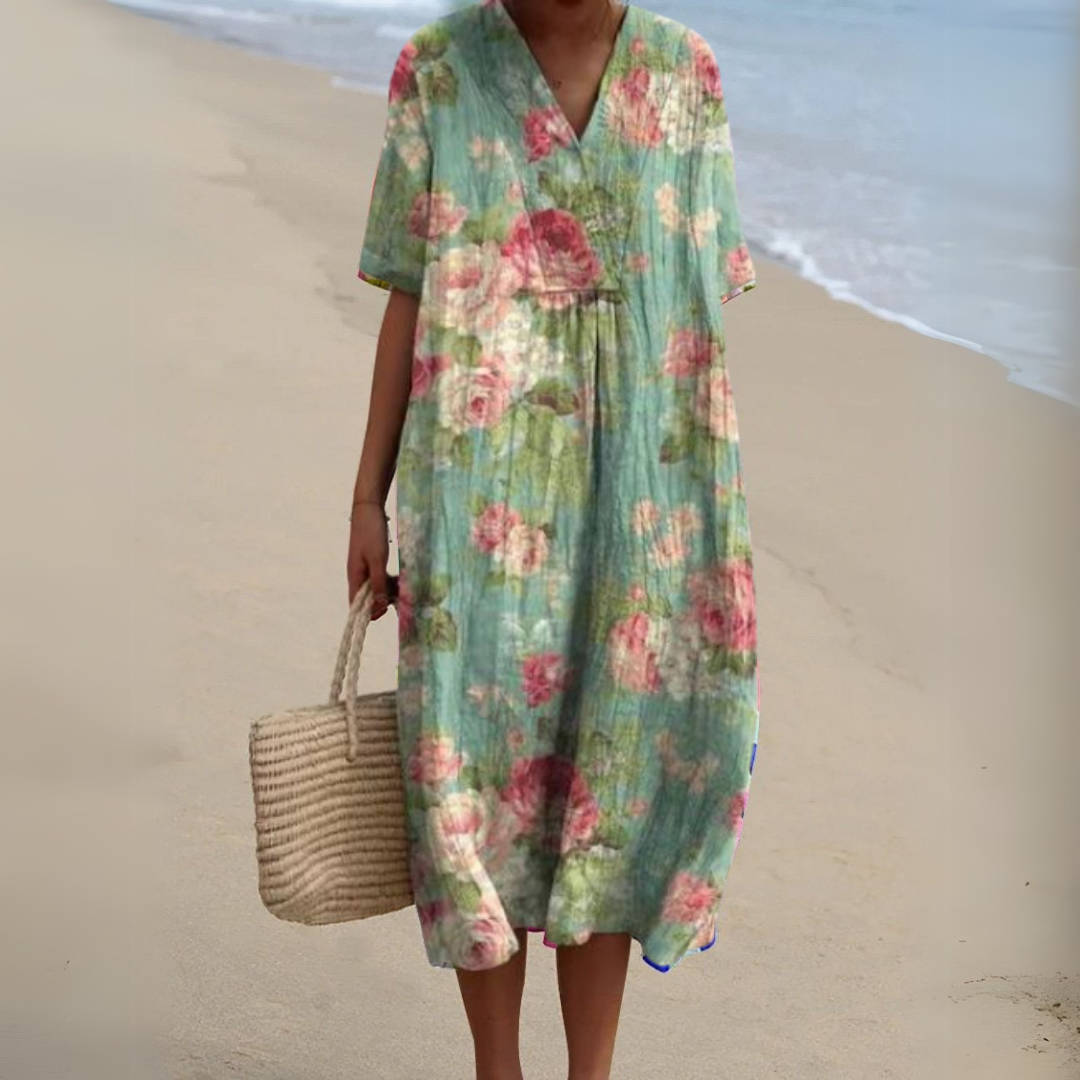 Women's multicolour maxi dress