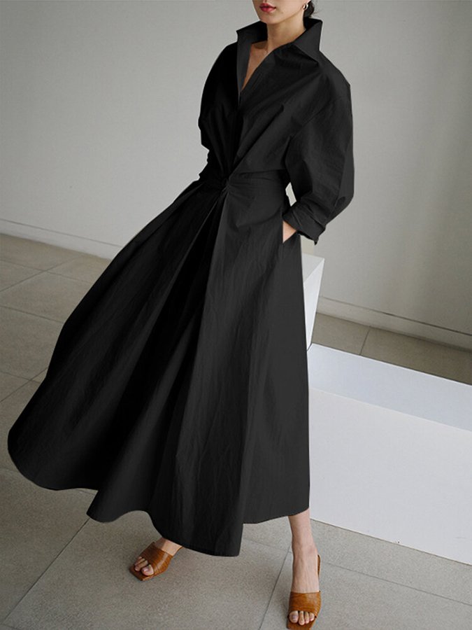 Women's maxi dress - detail