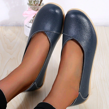 Flexible Slip-On Loafers for Women – Stylish Flat Shoes in Ten Shades