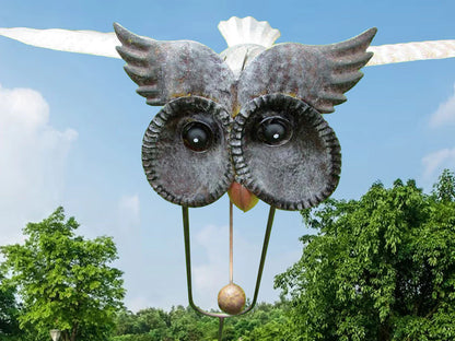 Metal Bird Wind Spinner – Decorative Garden Ornament