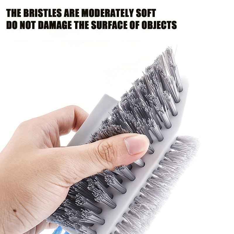2-in-1 grout and floor scrub brush
