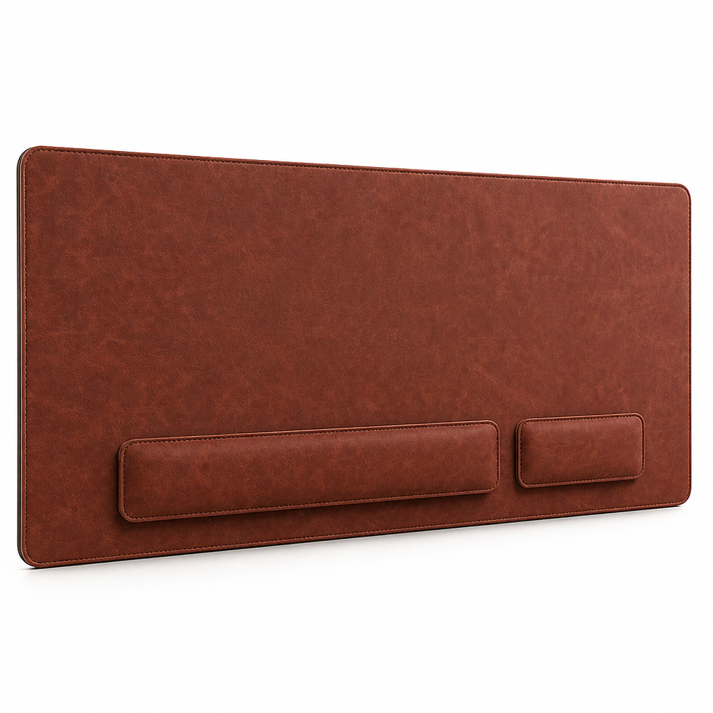 Desk Pad Set – 3-Piece Mat with Wrist Rests