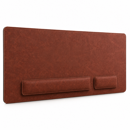 Desk Pad Set – 3-Piece Mat with Wrist Rests