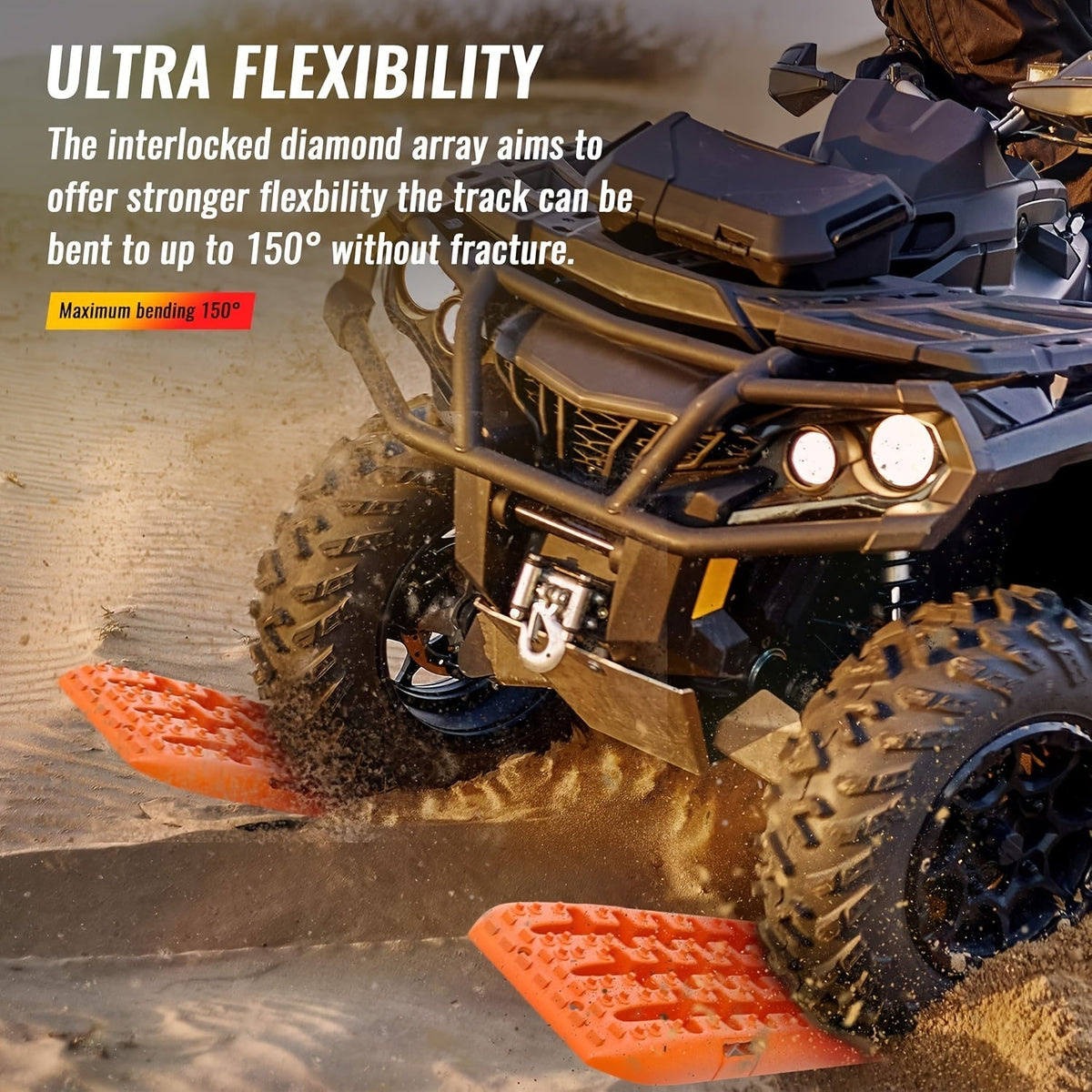 Traction Recovery Board – Non-Slip Off-Road Grip Track