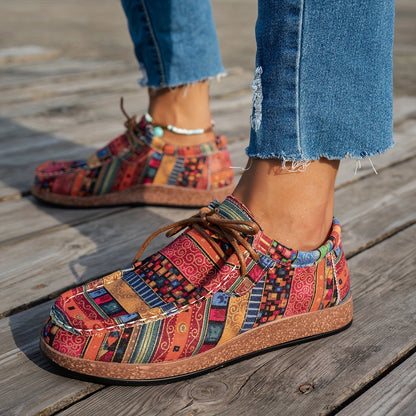 Women's Orthopaedic Shoes – Lace-Up Cushioned Trainers