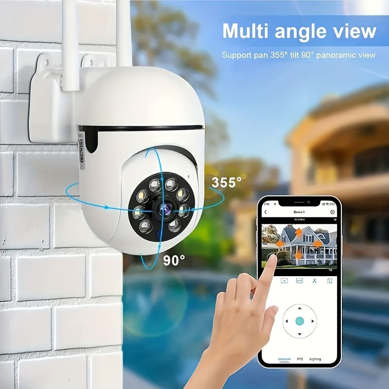 Smart Wireless Security Camera – 1080p Colour Night Vision