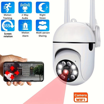 Smart Wireless Security Camera – 1080p Colour Night Vision