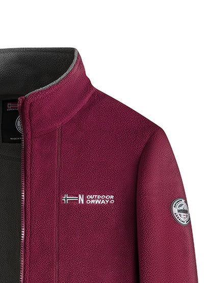 Fleece Jacket – Soft Warm Outdoor Jacket with High Collar